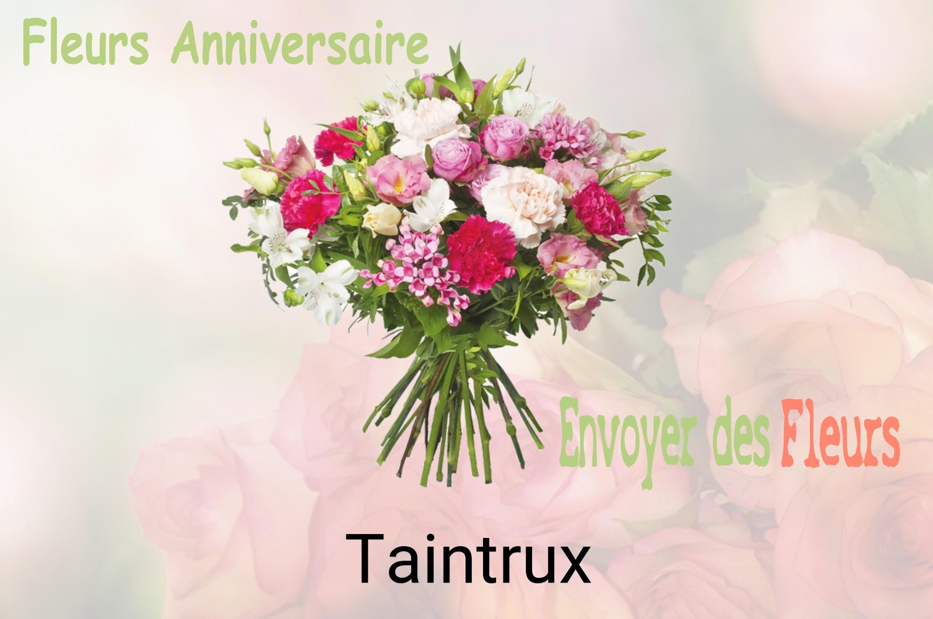 Bouquet de fleurs d’anniversaire livré à Taintrux